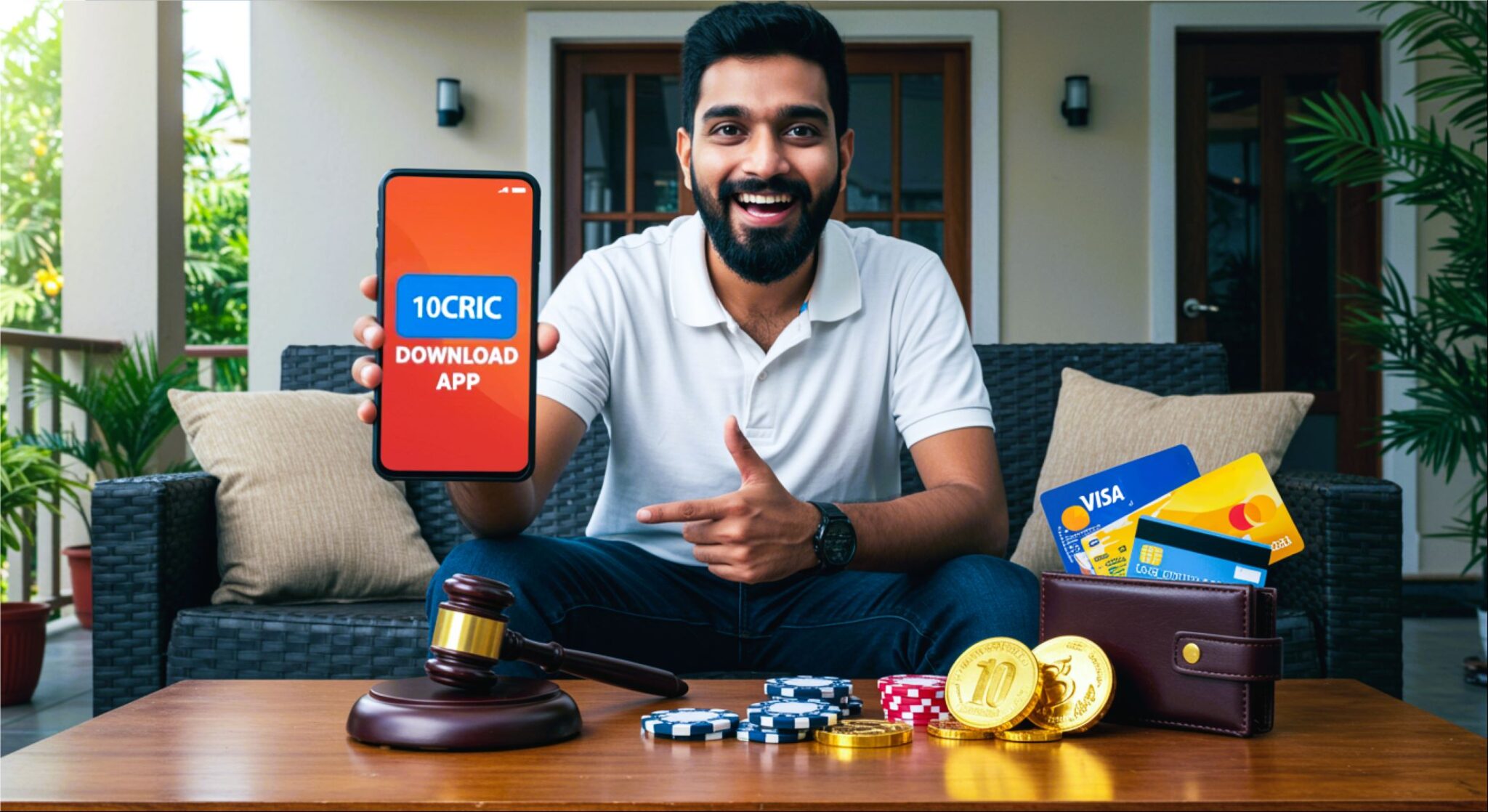 Is it safe to 10CRIC download app in India for real money gaming?